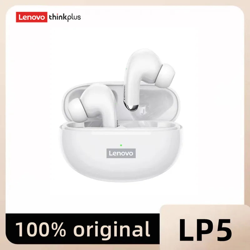 Lenovo LP5 TWS Bluetooth Earphone 9D Stereo