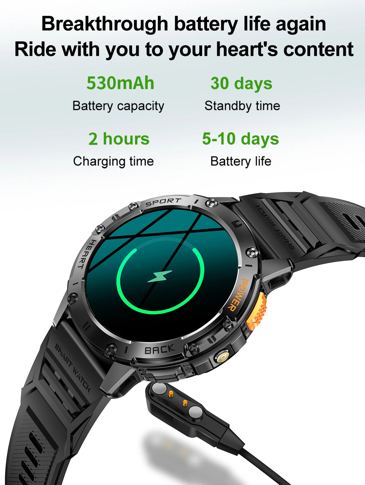 Android ios New AMOLED SmartWatch