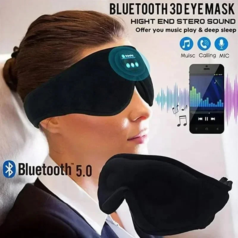 3D Eye Mask Bluetooth Music Play