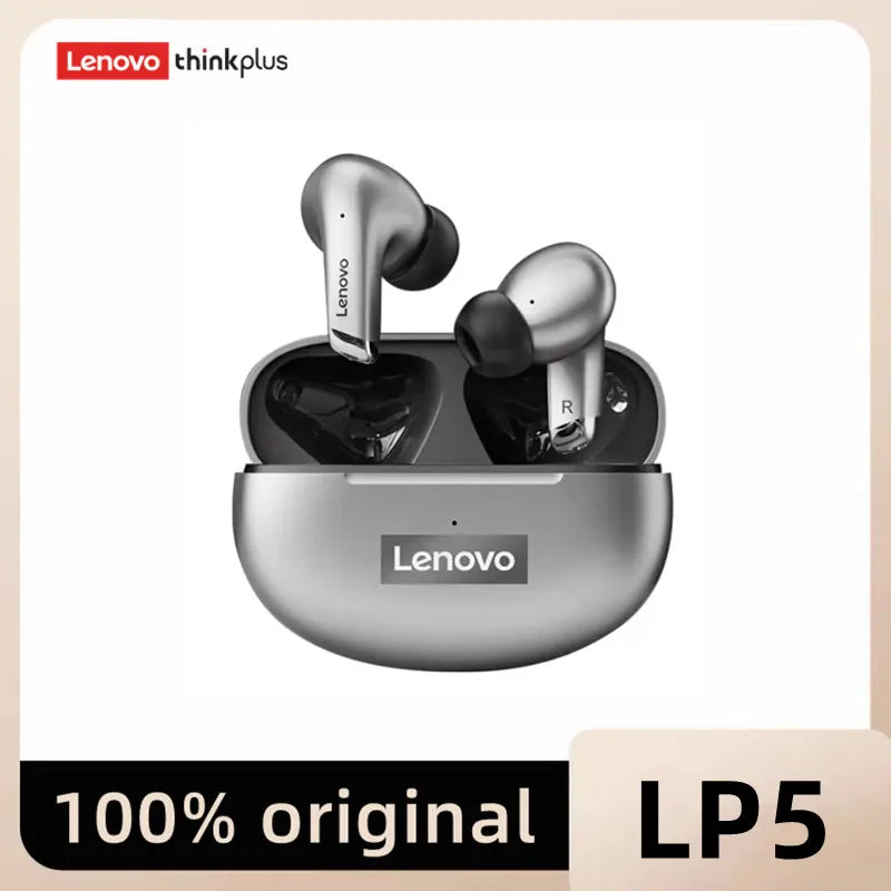 Lenovo LP5 TWS Bluetooth Earphone 9D Stereo