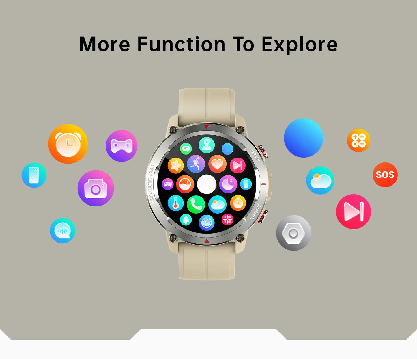 AMOLED Sport Smartwatch