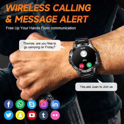 Android ios New AMOLED SmartWatch