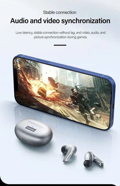 Lenovo LP5 TWS Bluetooth Earphone 9D Stereo