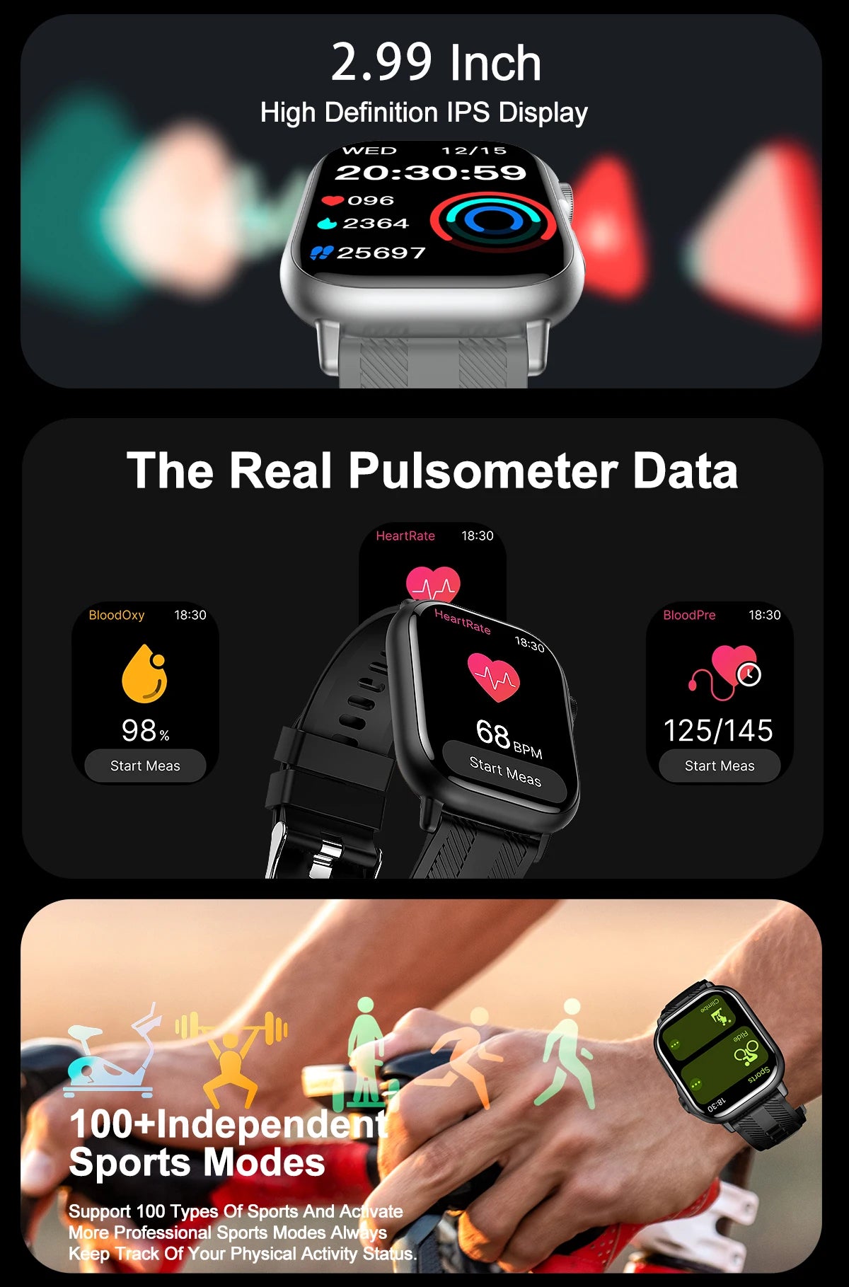 Smart Watch Ip67