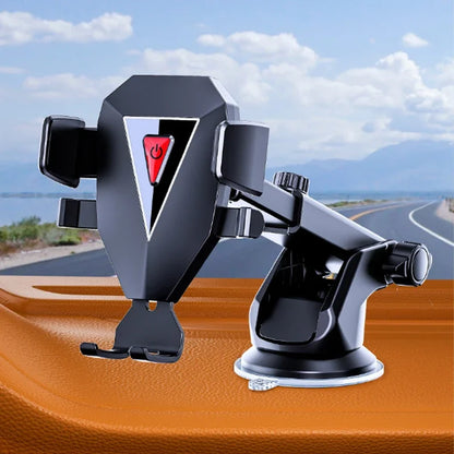 Car holder with rotatable suction cup