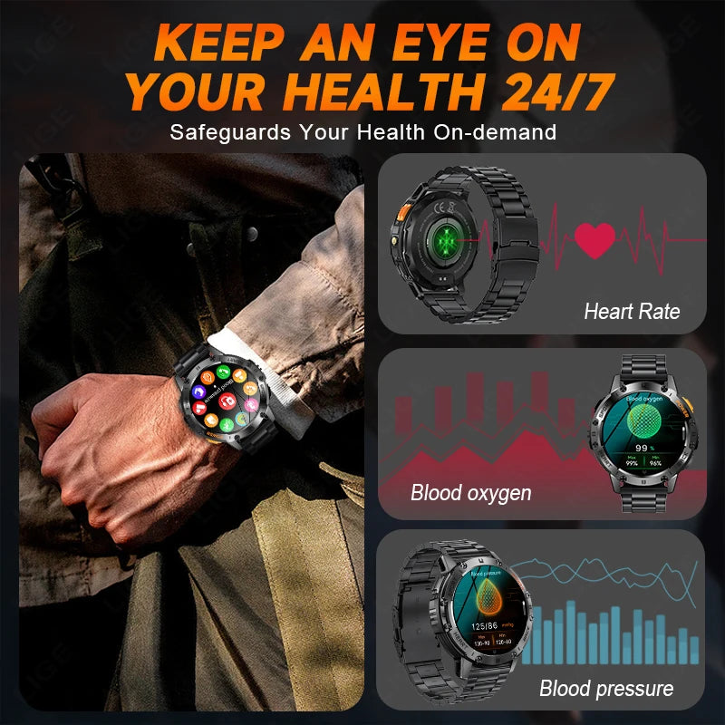 Android ios New AMOLED SmartWatch